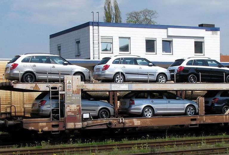 Транспортировка железнодорожным транспортом машины цены из Калининграда в Щигры